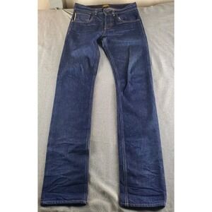 Brave Star Jeans Mens 29X37 Bleu Selvedge Cone Denim The True Straight USA